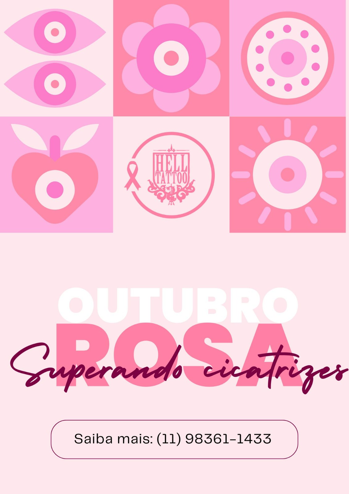 Outubro Rosa superando cicatrizes