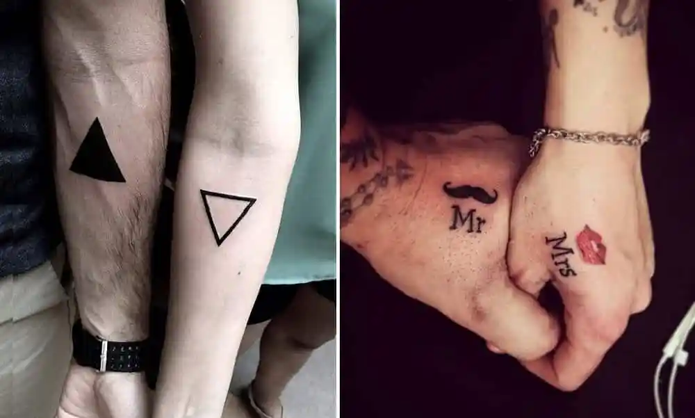 casais-estao-trocando-aliancas-por-tatuagens - Foto: reprodução Instagram