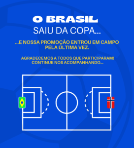 Brasil se despede da Copa e campanha da Hell Tattoo chega ao fim