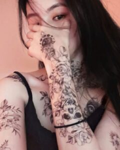 han-so-hee-precisou-remover-suas-tatuagens-para-seguir-a-carreira-de-atriz Foto: Reprodução do Instagram 