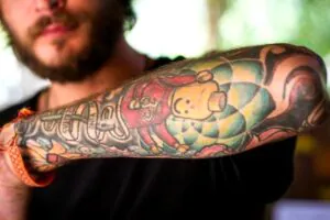 processo de cicatrização da tatuagem